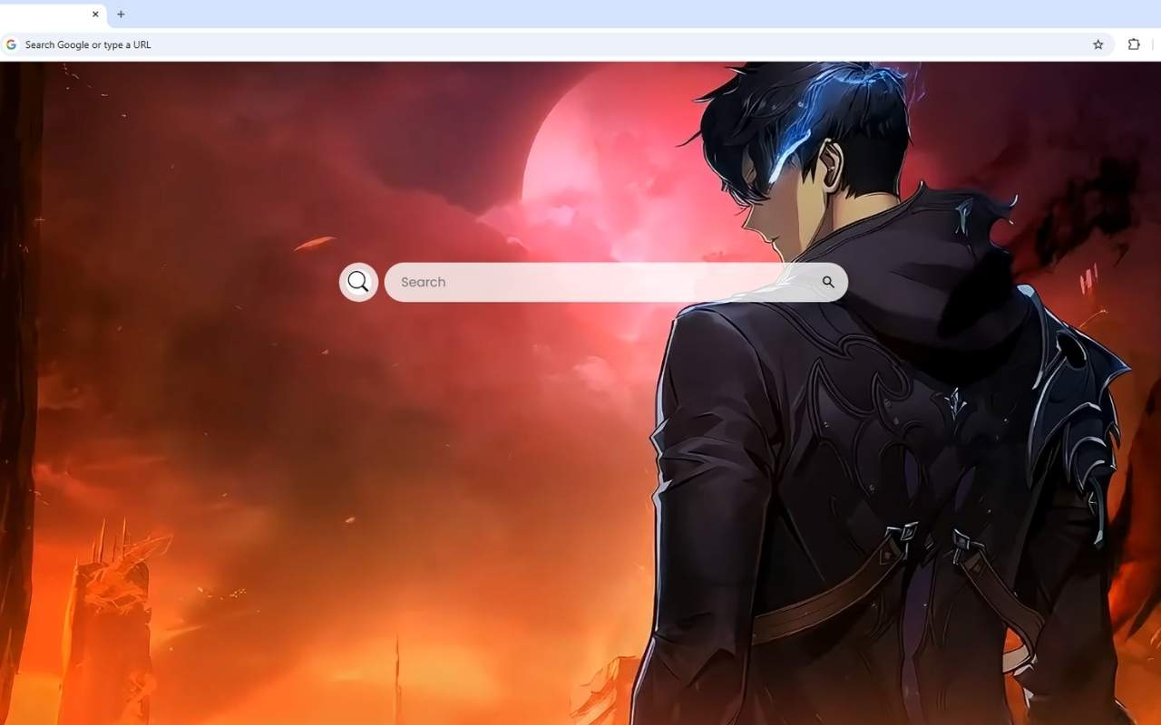 Sung Jin-Woo Fire Live Wallpaper